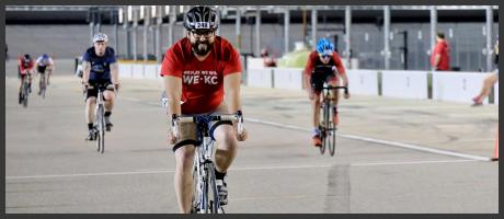 city bike racing